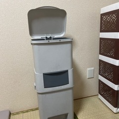 ゴミ箱　　ケース　2段　　ペダル式　の画像