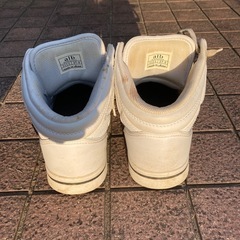 alb ハイカットスニーカー 白 27.0cmの画像