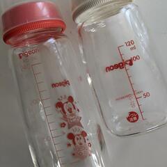 Pigeon ﾋﾟｼﾞｮﾝ ミッキー哺乳瓶 240ml 120ml セットの画像