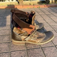 ハイカットメンズブーツ  茶 27.0cm の画像