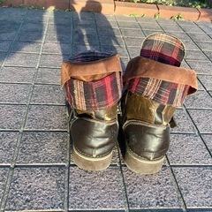 ハイカットメンズブーツ  茶 27.0cm の画像