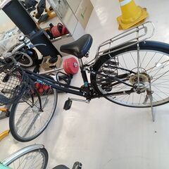 ★ジモティ割あり★  自転車 27インチ ブラック クリーニング...