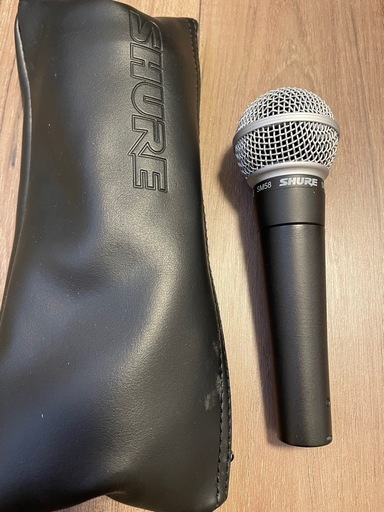 SHURE58 マイク本体とケース