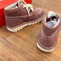 【新品未使用】KicKers　子供用靴　21㎝　の画像