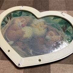 クリアパズル チップとデール ♡型の画像