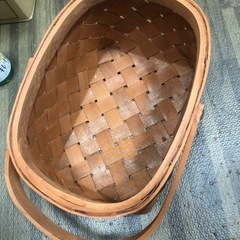 カントリー風のカゴの画像