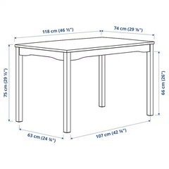 IKEA ダイニングセット(机・椅子)の画像