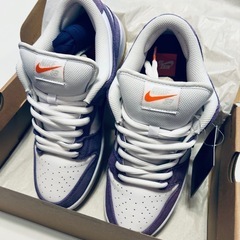 NIKE SB DUNK  27cmコートパープル タグ付きの画像
