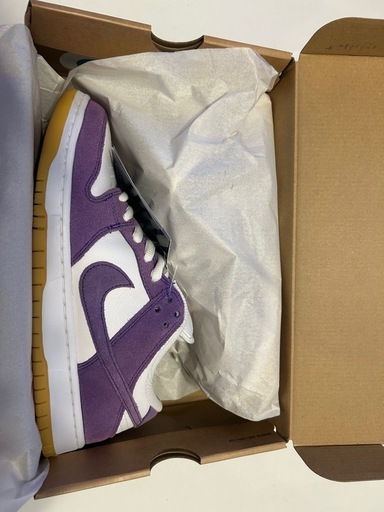 NIKE SB DUNK  27cmコートパープル タグ付き