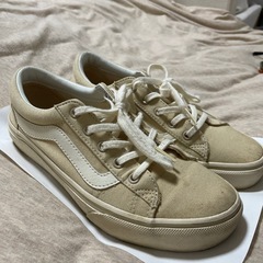 VANS／ベージュ／生成／スニーカー／23.5cm