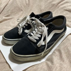 Vans／黒／スニーカー／23.5cm