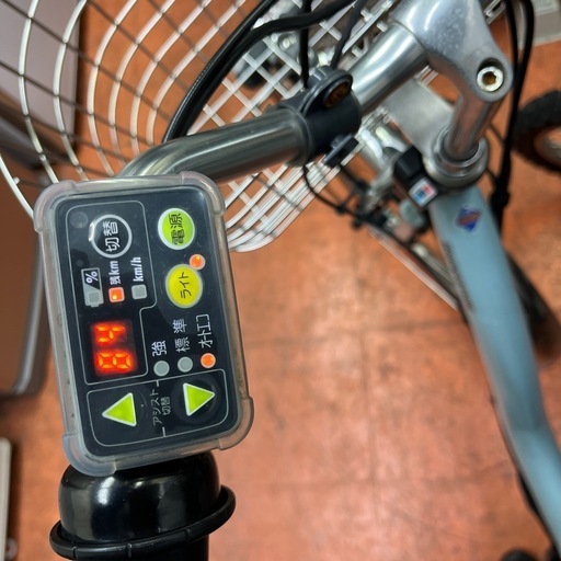 ブリヂストン電動アシスト自転車　バッテリー量15,4ah 