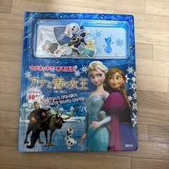 アナと雪の女王のマグネット遊び