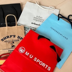 【7/21まで】ブランド品 ショップ袋 サイズ色々の画像