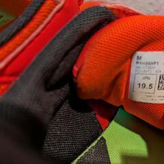 【中古品】ニューバランス　HANZO　19.5cm　キッズ　スニーカー　赤の画像