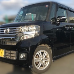 N-BOXカスタムG L パワスラ　車検付き