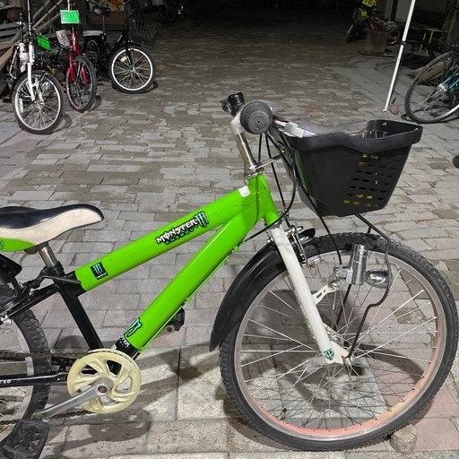 【5008】子供車　24インチ　7,200円（防犯•税込）