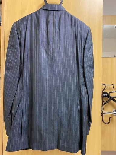 アレグリダークグレー ストライプスーツ 新品タグ付き