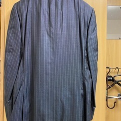 アレグリダークグレー ストライプスーツ 新品タグ付きの画像