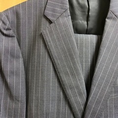 アレグリダークグレー ストライプスーツ 新品タグ付き