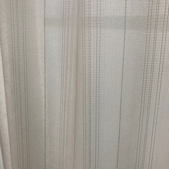 大窓用カーテンレース✖️2