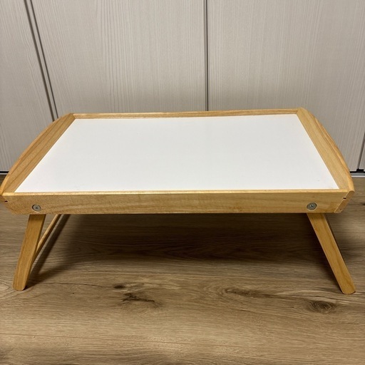 美品 IKEA DJURA イケア ジューラ ベッドトレイ 折りたたみ テーブル