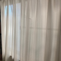 中窓用カーテンレース✖️2