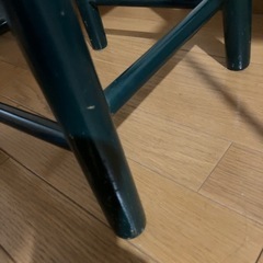 グリーンのビンテージ椅子の画像