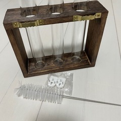 一輪挿し 花瓶 インテリア 試験管の画像