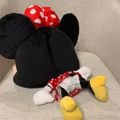 【美品】ディズニー　ミニー　ファンキャップの画像