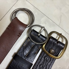 レザーベルト　3種