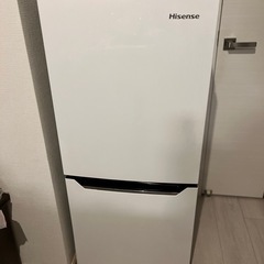 【決まりました】冷蔵庫　130L 2ドア