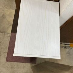 カラーボックス　No.1445　ホワイト　棚　収納　【リサイクルショップどりーむ荒田店】の画像