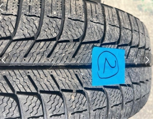 ホイールセット Michelinタイヤ　215/60R16　スタッドレス