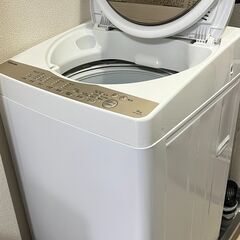 洗濯機　東芝　AW-6G8　2020年製