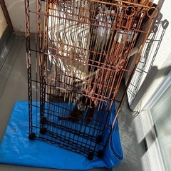 ルミナス　錆びたメタルラック　外置きなどにの画像