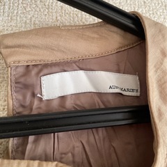 AUNMARIE'S ベージュ 長袖 ロングワンピースの画像
