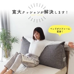 寛大クッショングレーの画像