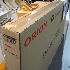 新品未開封 55型4K対応テレビ グーグルテレビ スマートテレビ GoogleTV オリオン ORION 2024年製 【モノ市場東海店33】の画像