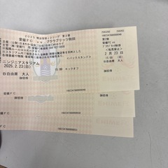 愛媛fcチケットの画像