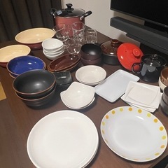 （お渡し先確定）【あげます】食器・鍋・フライパン