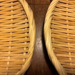 竹ざると機内食器売りますの画像