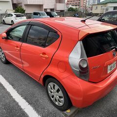 宮古島 アクア 平成24年 駆動バッテリー交換済み 燃費良いですの画像