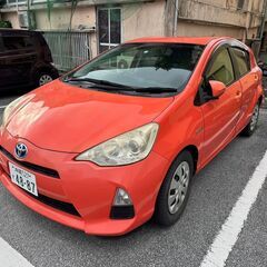 宮古島 アクア 平成24年 駆動バッテリー交換済み 燃費良いですの画像