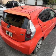 宮古島 アクア 平成24年 駆動バッテリー交換済み 燃費良いですの画像