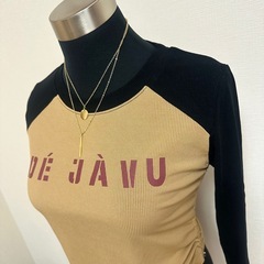 【新品】　y2k　ストリート　ドロストラグランショート丈長袖トップス　カジュアルの画像