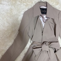 【ほぼ未使用訳有】　Vanity Glamorous　2wayトレンチコートの画像