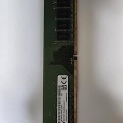 8GB DDR4メモリ、PC4-2666V規格
MTA8ATF...