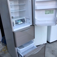 NO 918🌈福岡市内配送設置無料✨🌈日立 HITACHI 冷凍冷蔵庫 まんなか野菜タイプ 真空チルド （265L・右開き） 3ドア クリスタルシャンパン R-S2700FV XNの画像