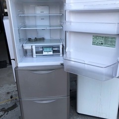 NO 918🌈福岡市内配送設置無料✨🌈日立 HITACHI 冷凍冷蔵庫 まんなか野菜タイプ 真空チルド （265L・右開き） 3ドア クリスタルシャンパン R-S2700FV XNの画像